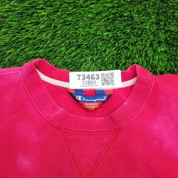 Vintage Champion Sweatshirt Womens 2XL 24x25 Boxy Y2K - Picture 10 of 11